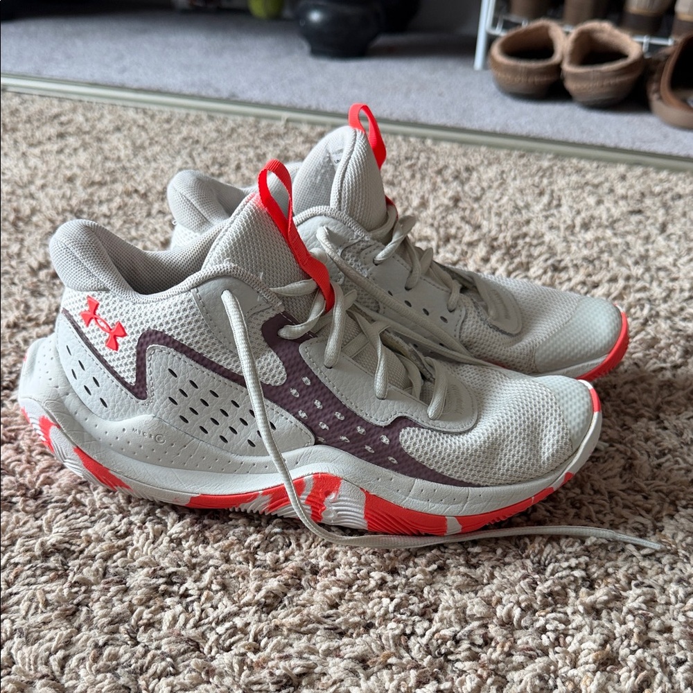 Under Armour Girls’ Basketball Shoes size 6.5 - women’s 7.5-8